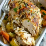 Slow Cooker Garlic Butter Chicken First Image First Image