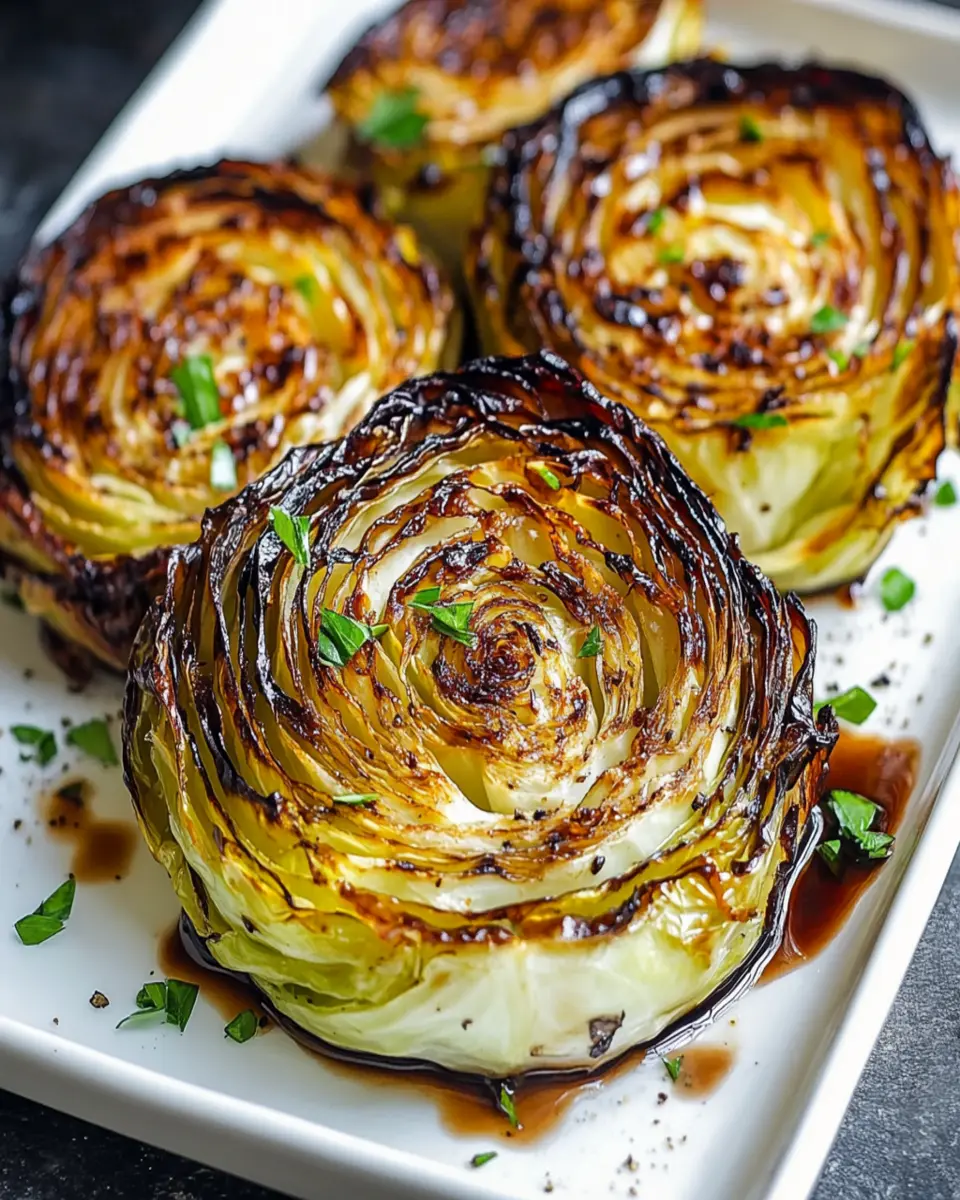 Roasted Cabbage Steaks First Image First Image