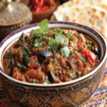 Zaalouk (Moroccan Eggplant Dip) Recipe First Image First Image