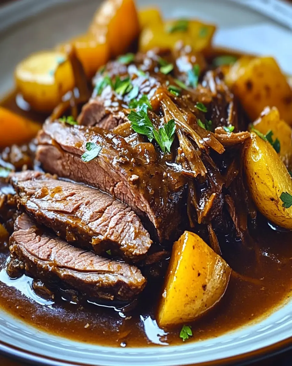 Irresistible Crockpot Lazy Roast Recipe for Cozy Dinners First Image First Image