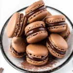 Chocolate Macarons First Image First Image
