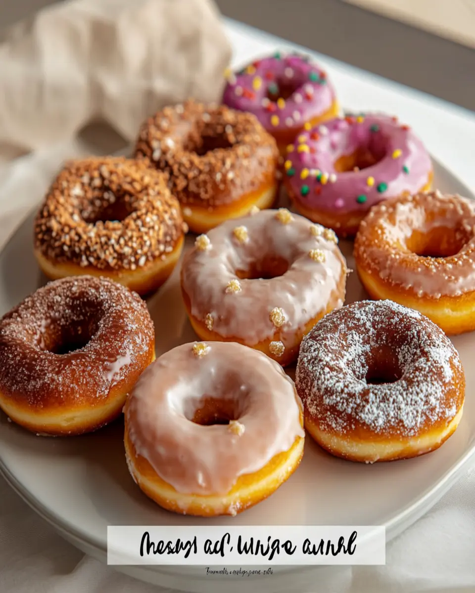 How to Make Homemade Doughnuts First Image First Image