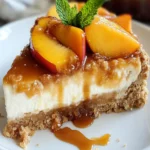 Peach Cobbler Cheesecake Fusion First Image First Image