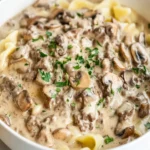 Ground Beef Stroganoff First Image First Image