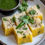 Oats Dhokla Recipe First Image First Image