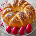Greek Easter Bread (Tsoureki) First Image First Image