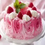Soft Raspberry Swirl Cake First Image First Image