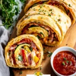 Homemade Gluten Free Stromboli First Image First Image