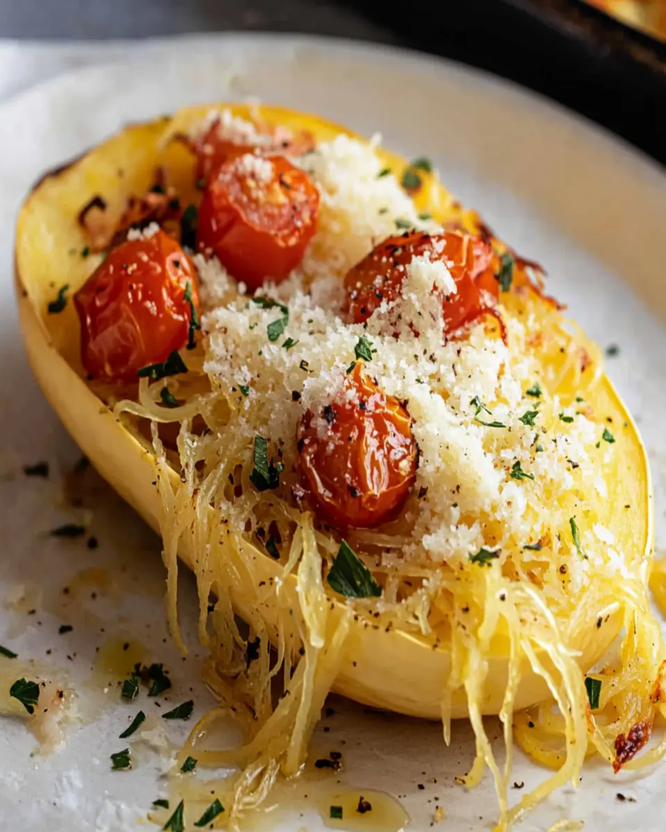 Roasted Spaghetti Squash First Image First Image