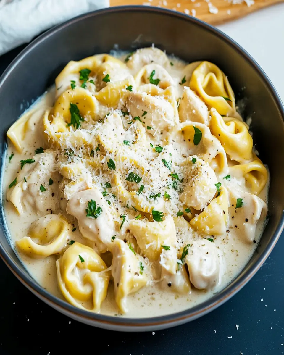 Chicken Tortellini Alfredo First Image First Image