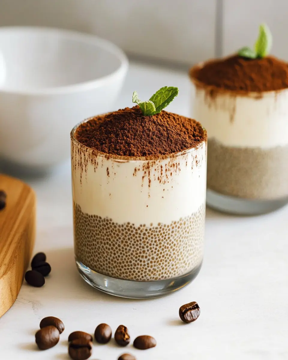 Tiramisu Chia Pudding First Image First Image