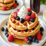 Homemade Waffles First Image First Image