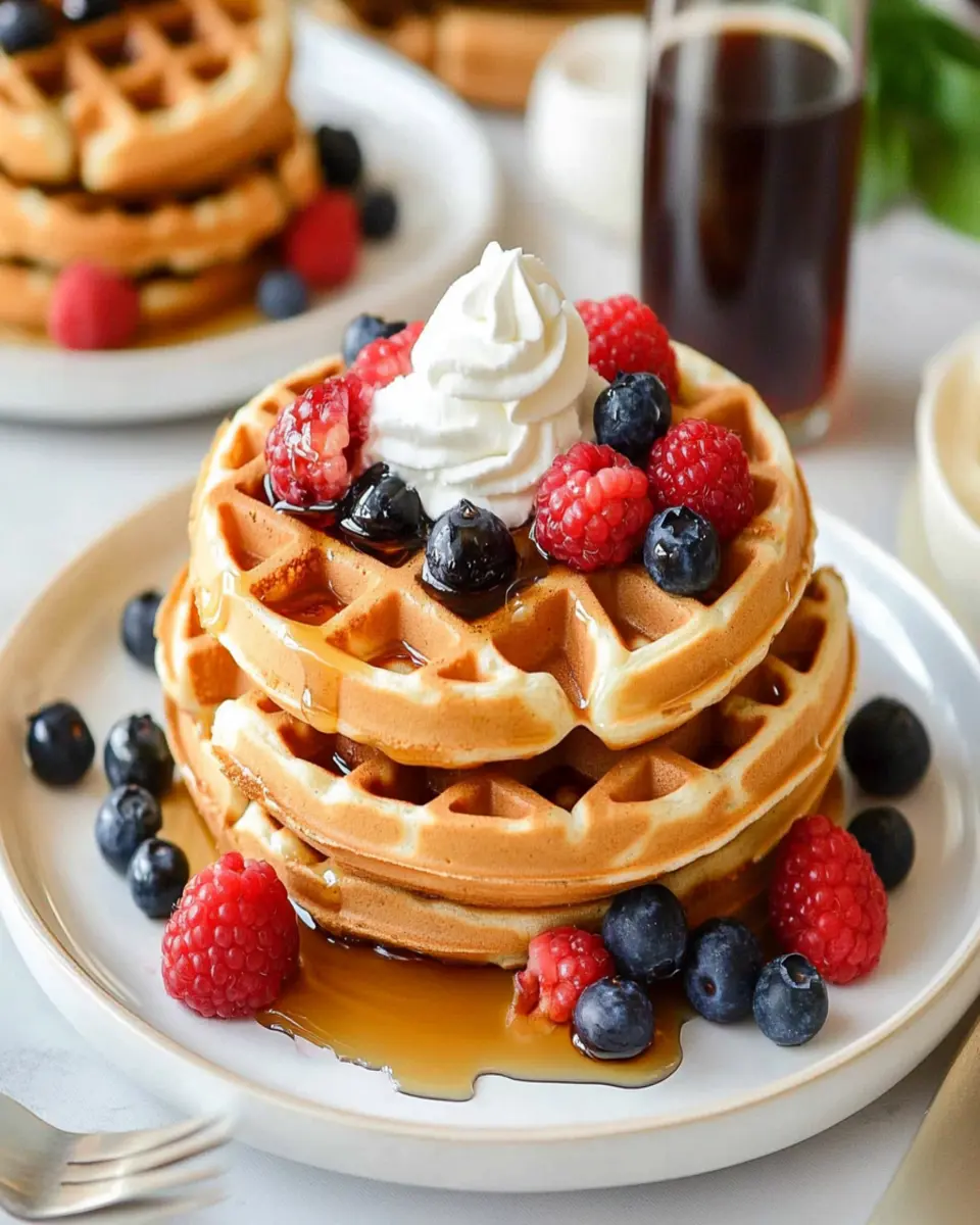 Homemade Waffles First Image First Image