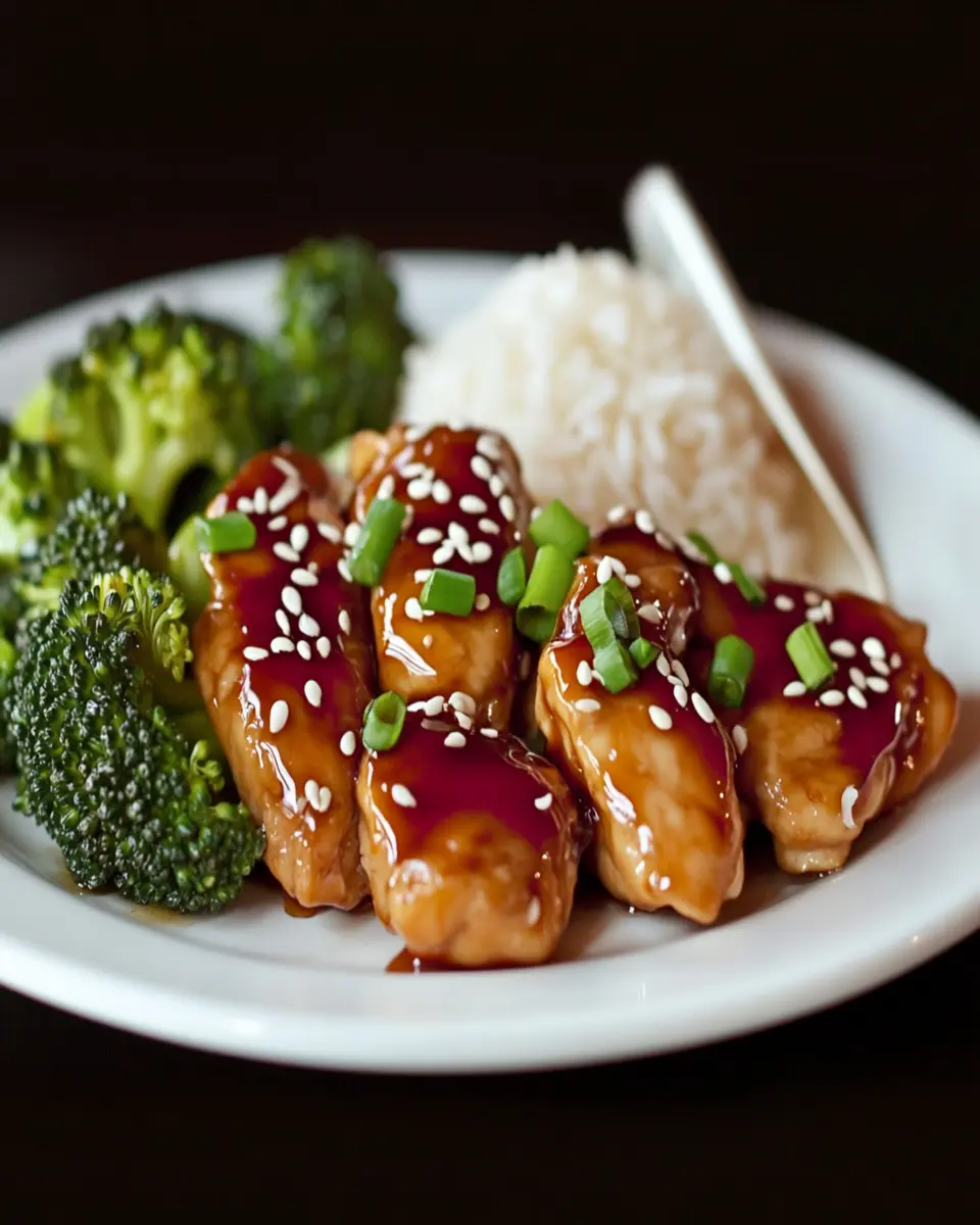 Crockpot Soy Honey Garlic Chicken First Image First Image