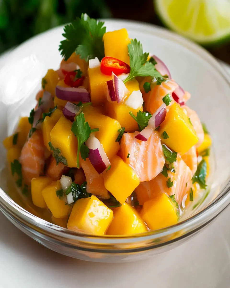 Mango Ceviche First Image First Image