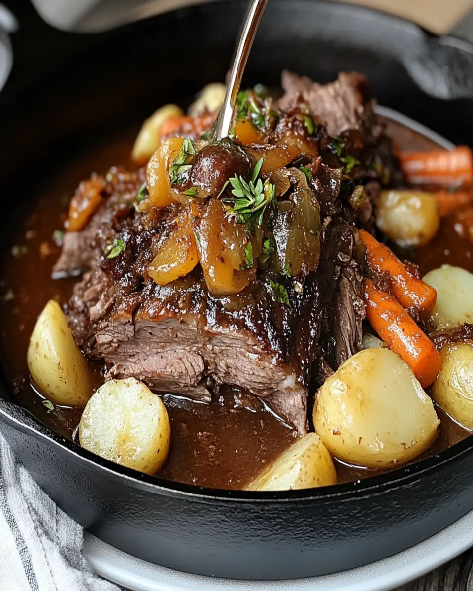 Chicago-Style Italian Butter Chuck Roast (Cast Iron) First Image First Image