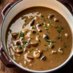 Mushroom Shallot Gravy First Image First Image