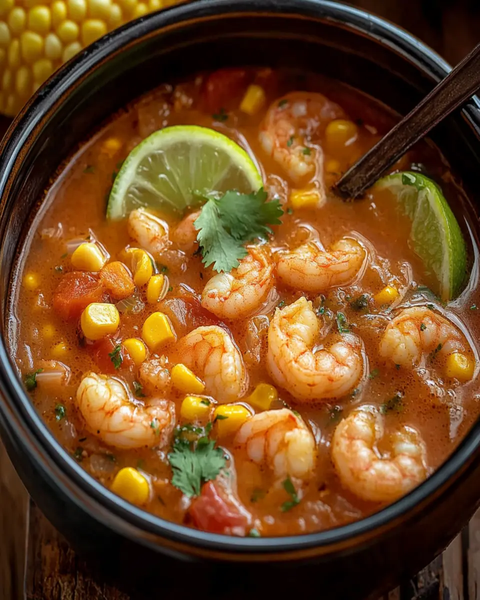 Chipotle Shrimp Soup First Image First Image