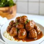 Saucy Crock Pot Mississippi Meatballs Recipe First Image First Image