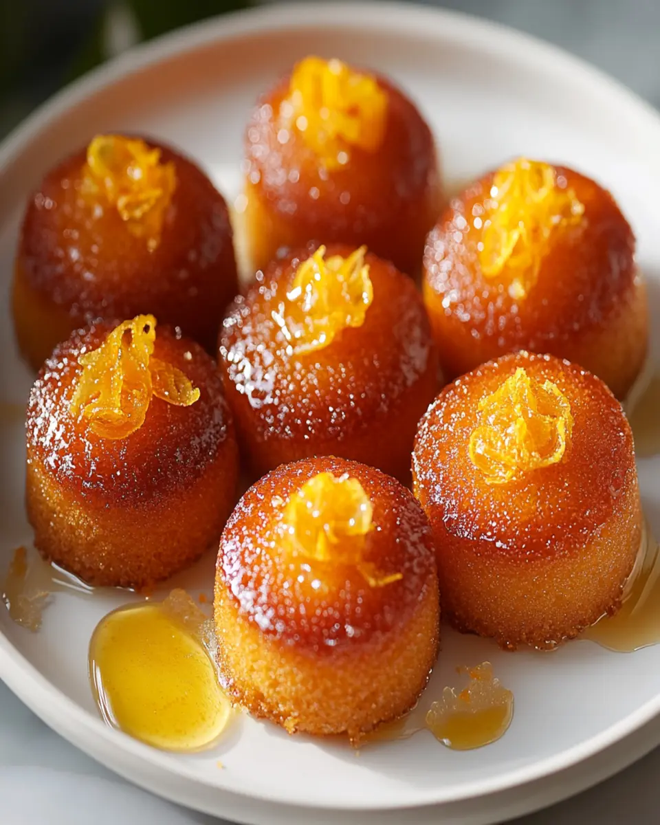Orange Ginger Honey Cakes First Image First Image