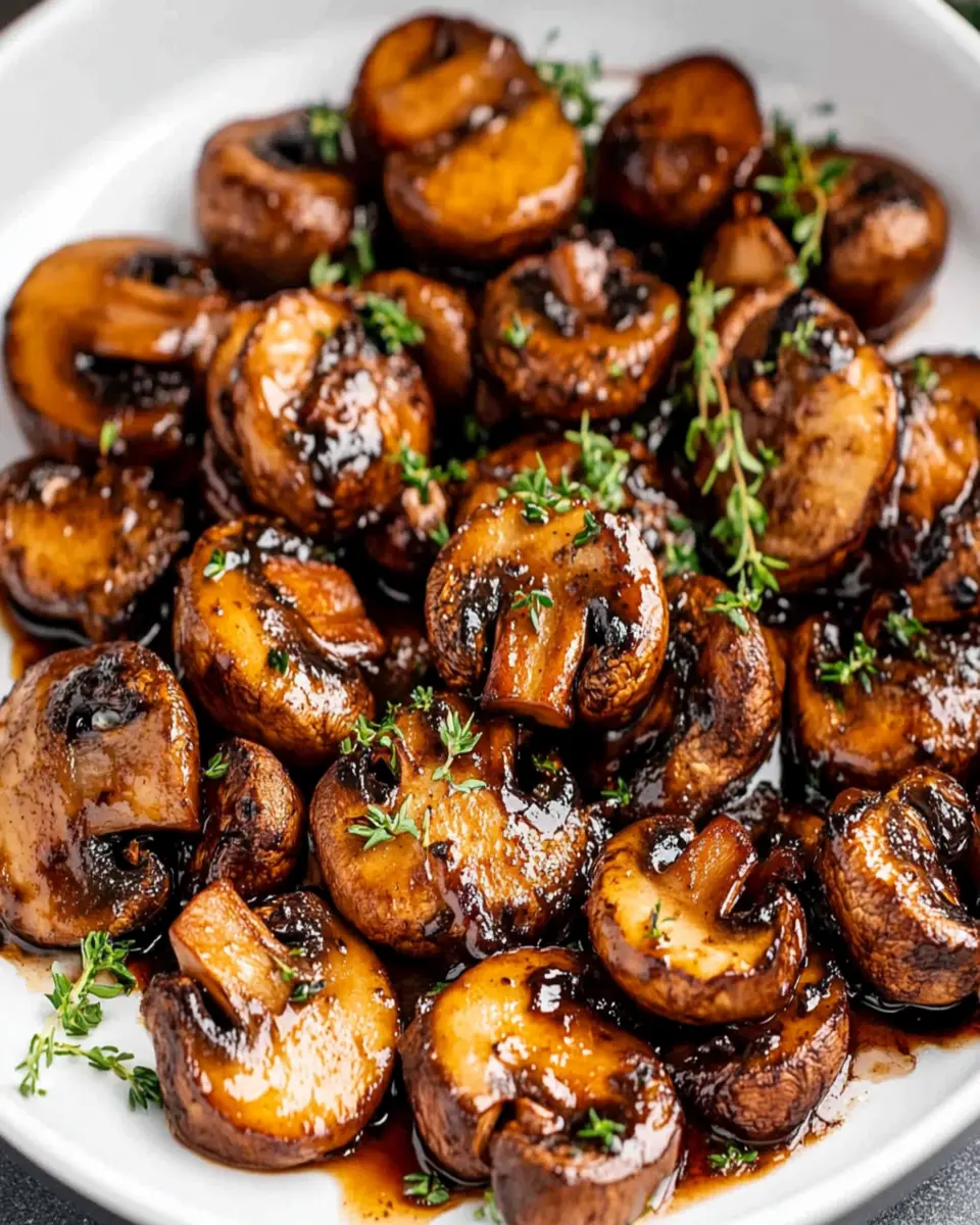 Air Fryer Mushrooms First Image First Image