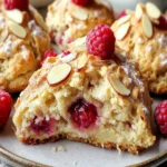 Raspberry Almond Scones Soft First Image First Image