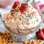 Fluffy Funfetti Dip Recipe with Cake Mix and Yogurt First Image First Image