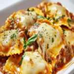 Easy Baked Cheesy Ravioli First Image First Image