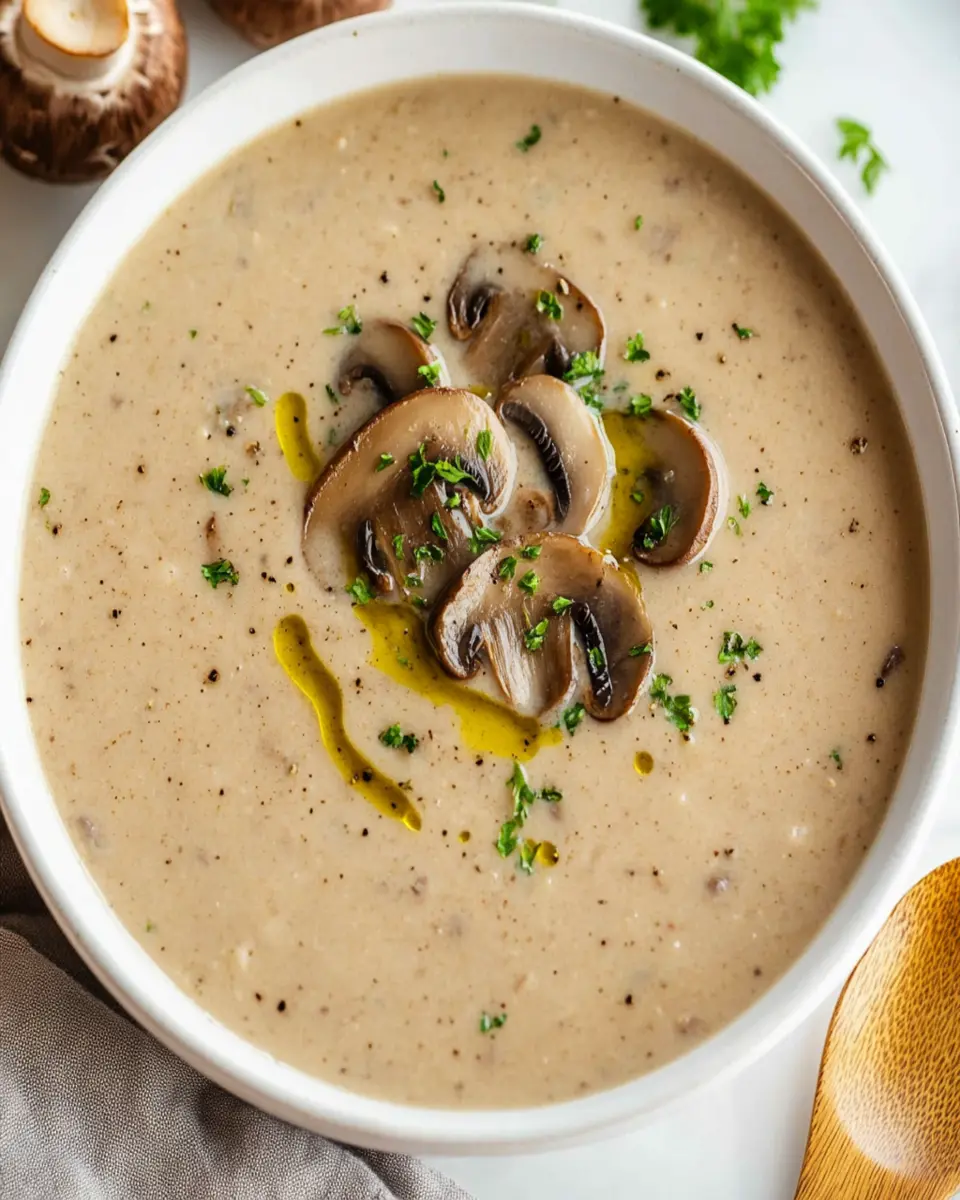 Cream of Mushroom Soup First Image First Image