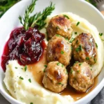 Turkey and Stuffing Meatballs First Image First Image