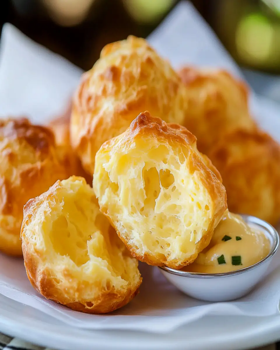 Cheese Puffs (Gougères) First Image First Image