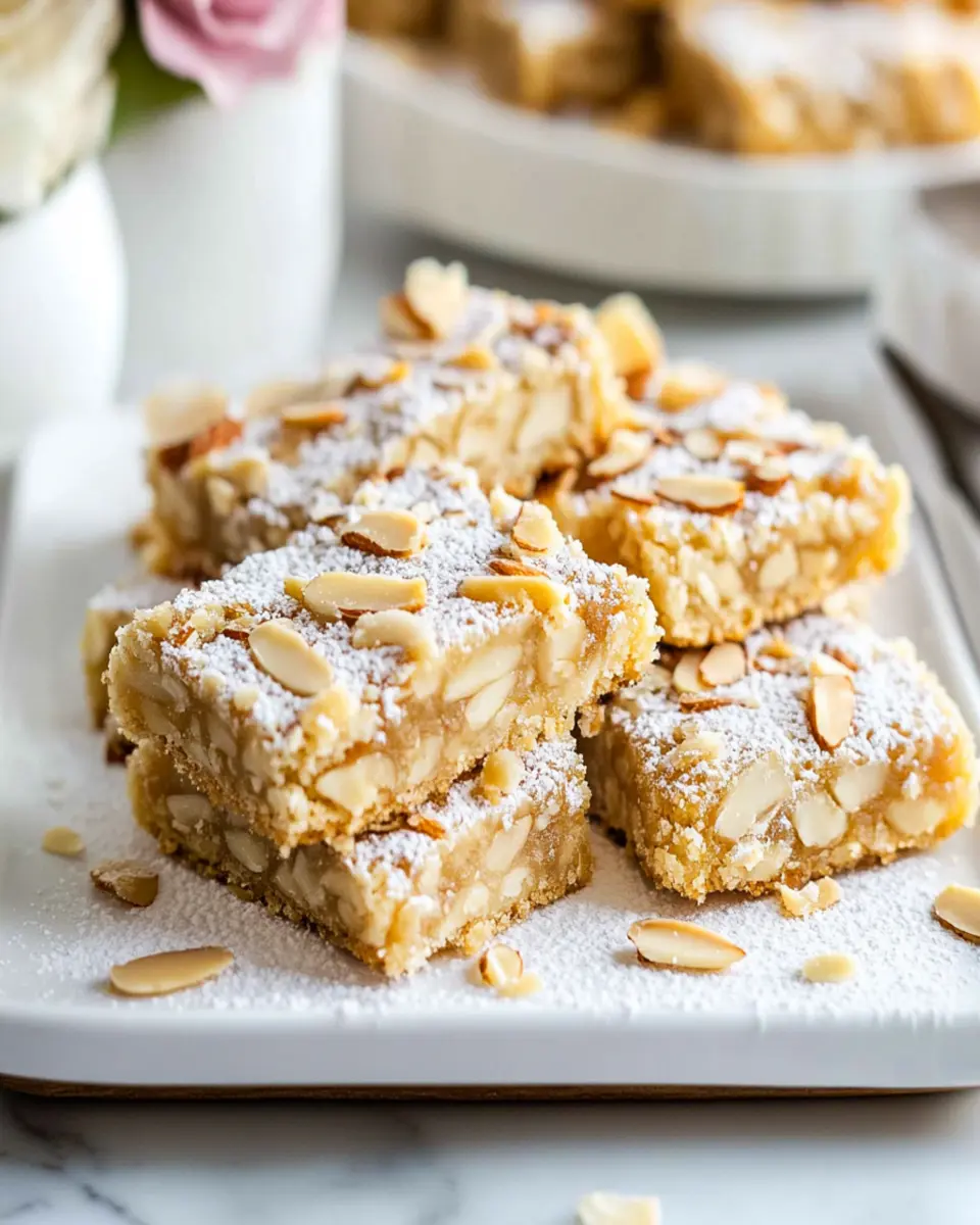 Almond Bars First Image First Image