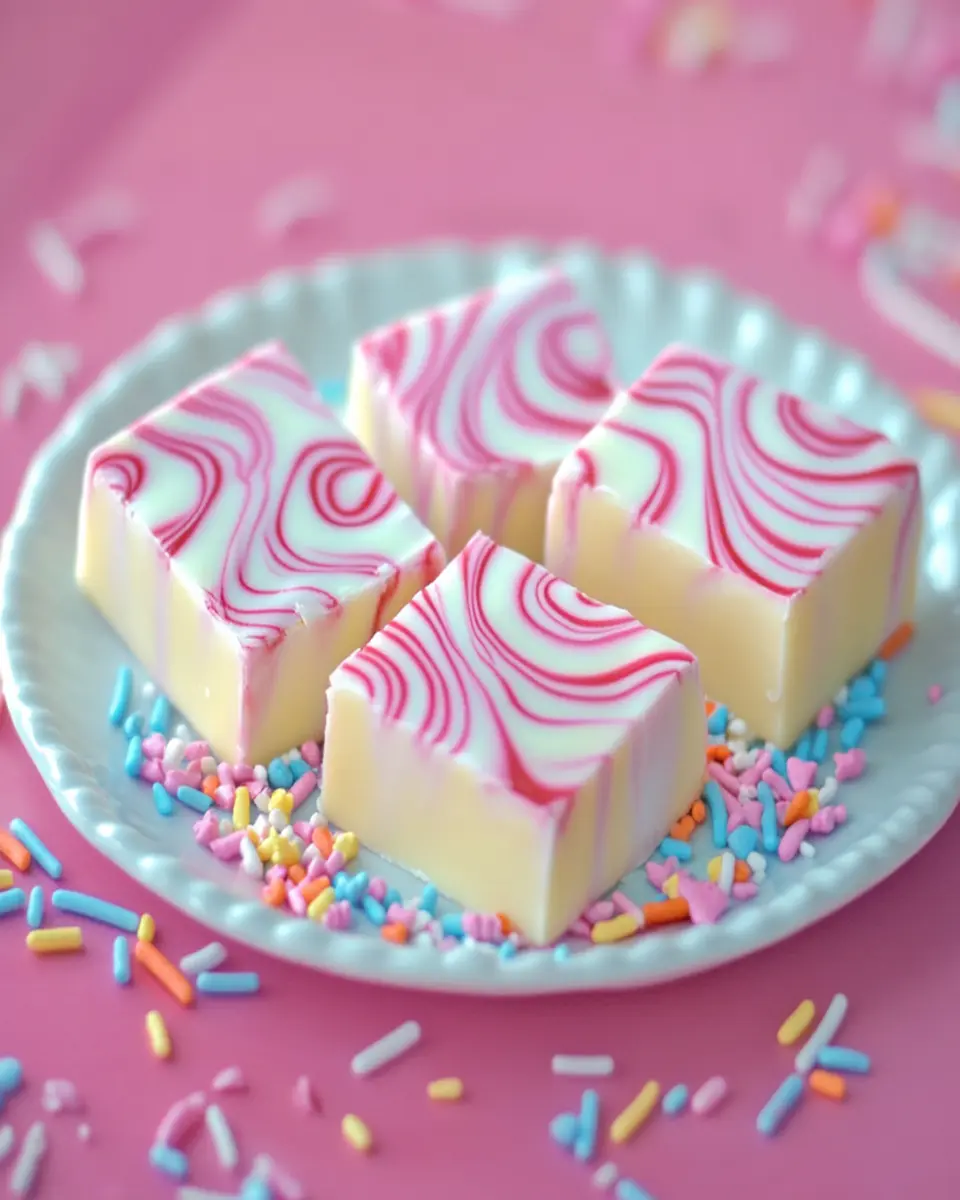 Cotton Candy Fudge First Image First Image