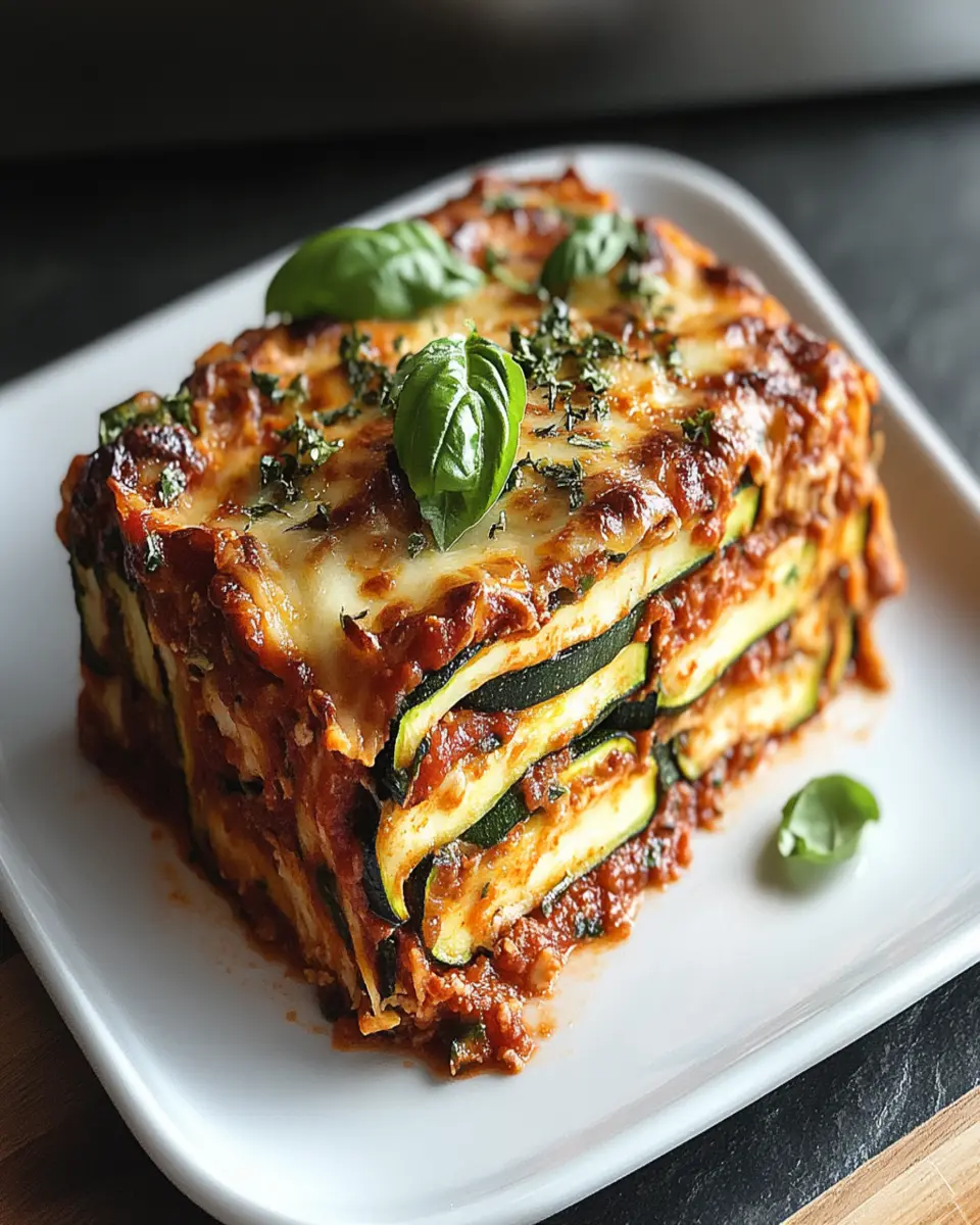Easy Zucchini Lasagna Loaf First Image First Image