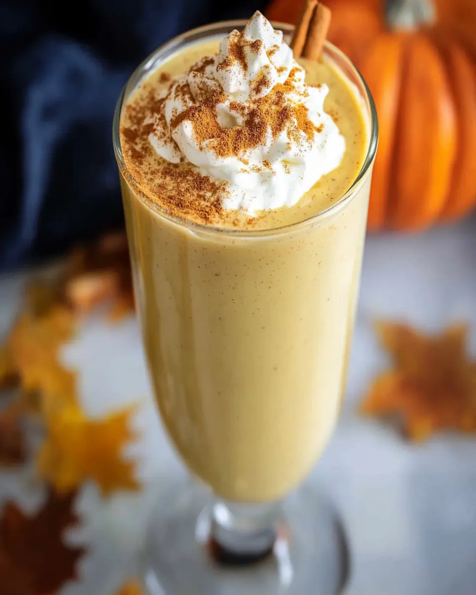 Pumpkin Pie Spice Smoothie Recipe First Image First Image