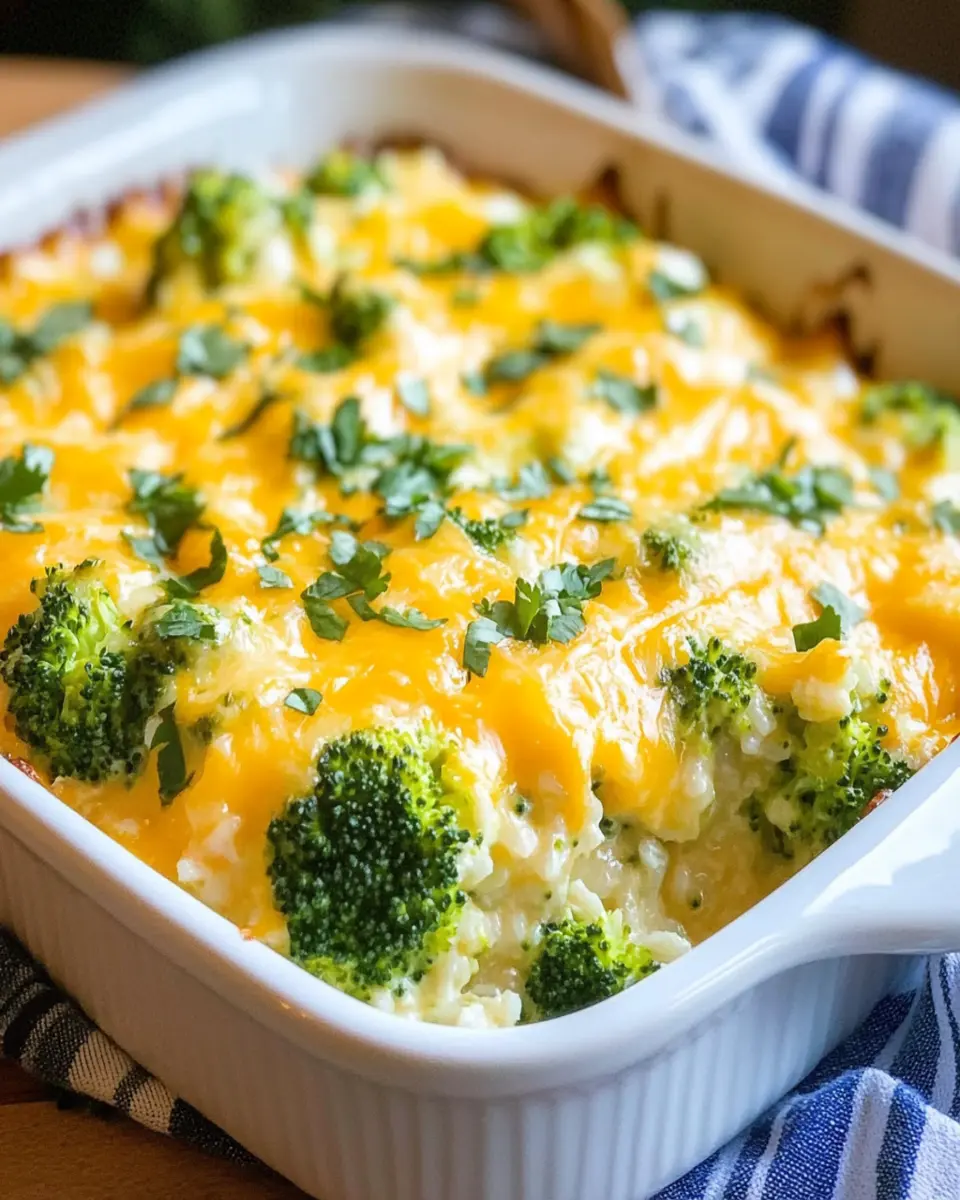 Broccoli Rice Casserole First Image First Image