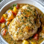 5-Ingredient Slow Cooker Angel Chicken with Italian Dressing Mix First Image First Image