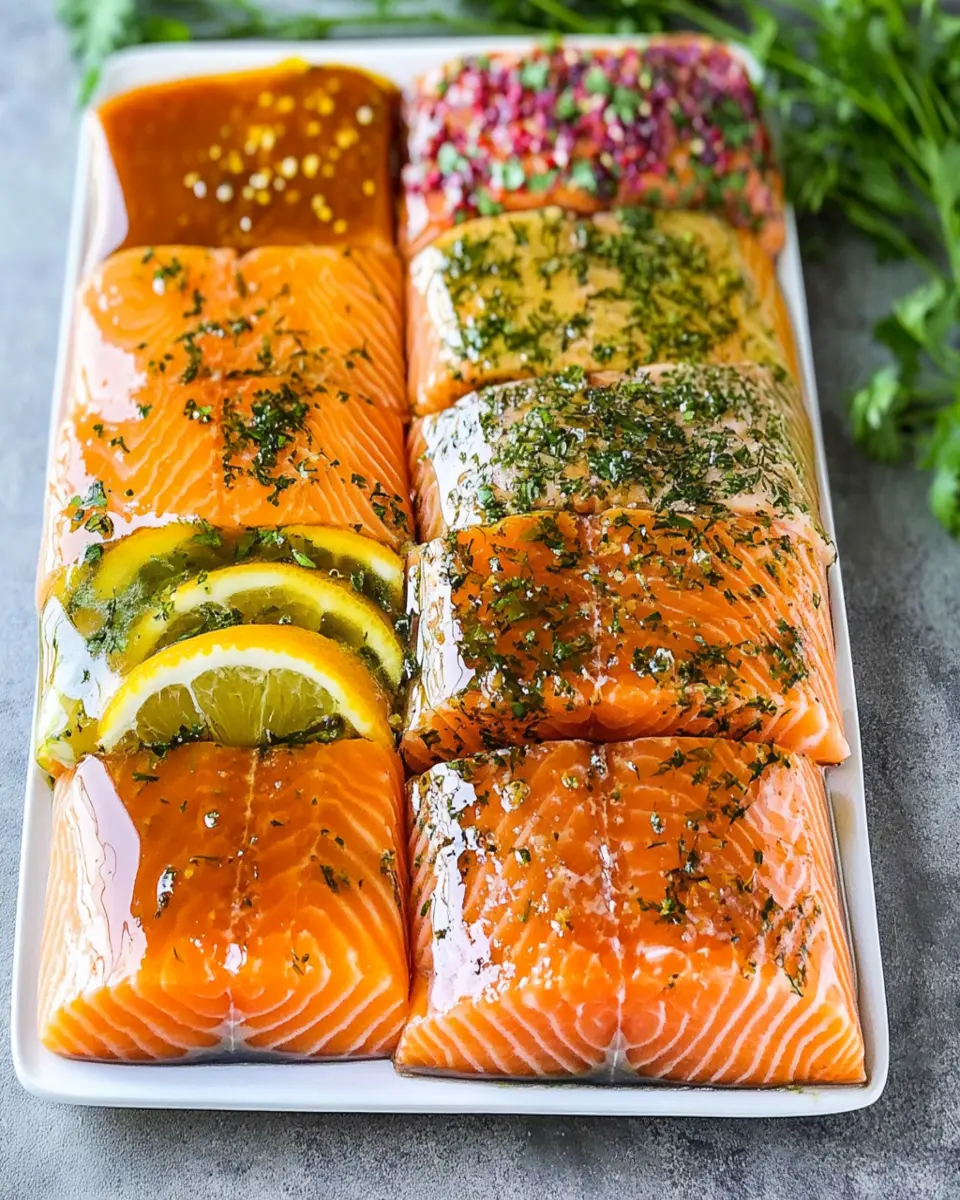 Six Easy Salmon Marinades First Image First Image
