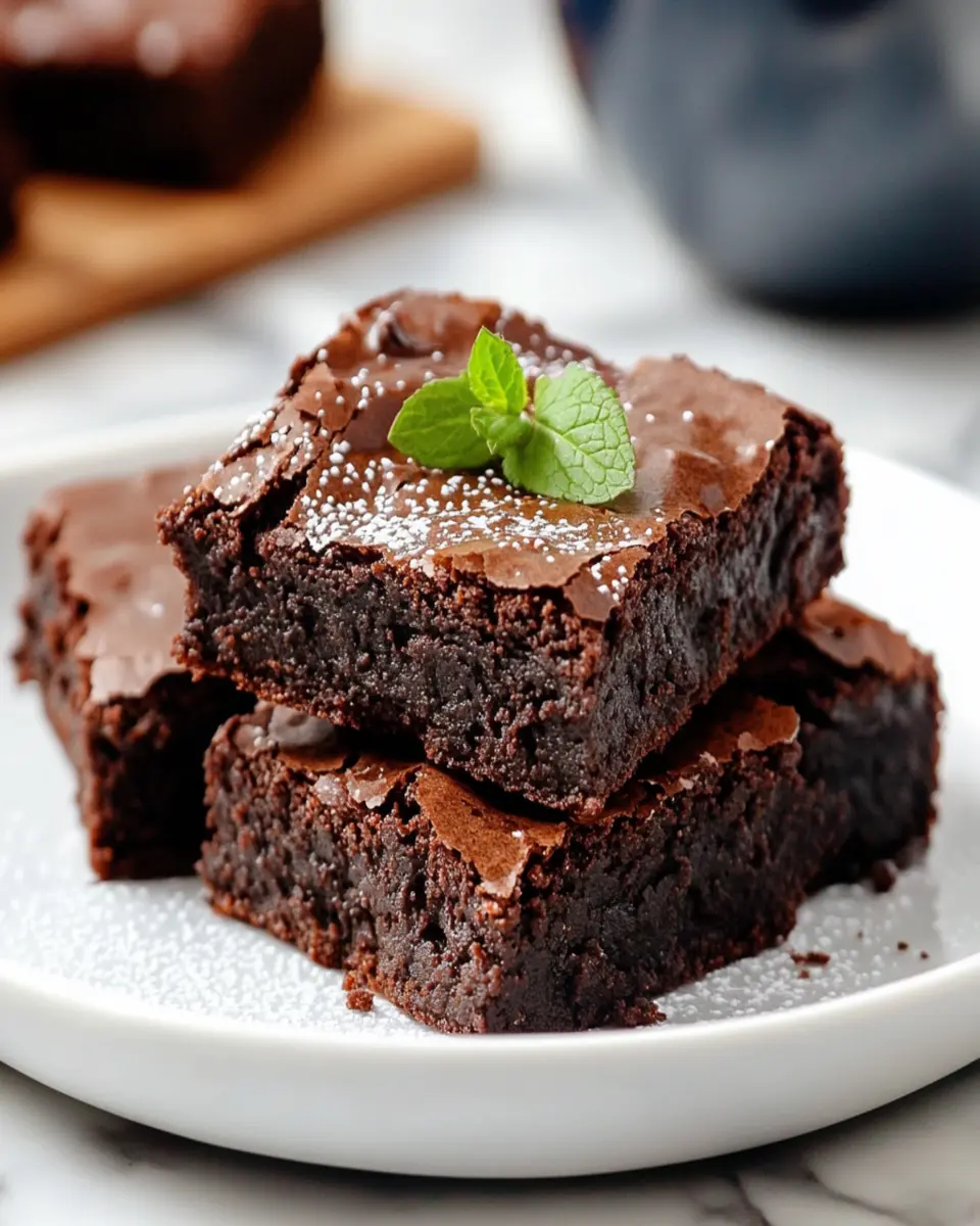 Keto Brownies First Image First Image