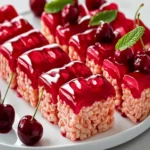Cherry Rice Krispie Treats First Image First Image
