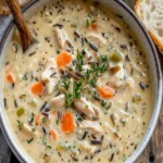 Creamy Chicken Wild Rice Soup First Image First Image