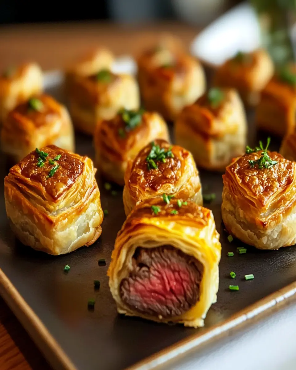 Mini Beef Wellington Bites First Image First Image