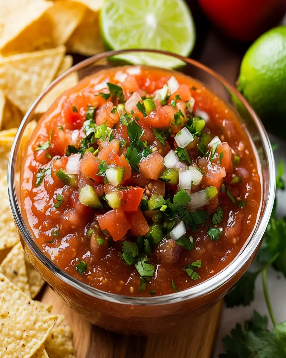Homemade Salsa First Image First Image