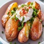 How to Cook Potatoes in the Microwave (Like a Baked Potato) First Image First Image