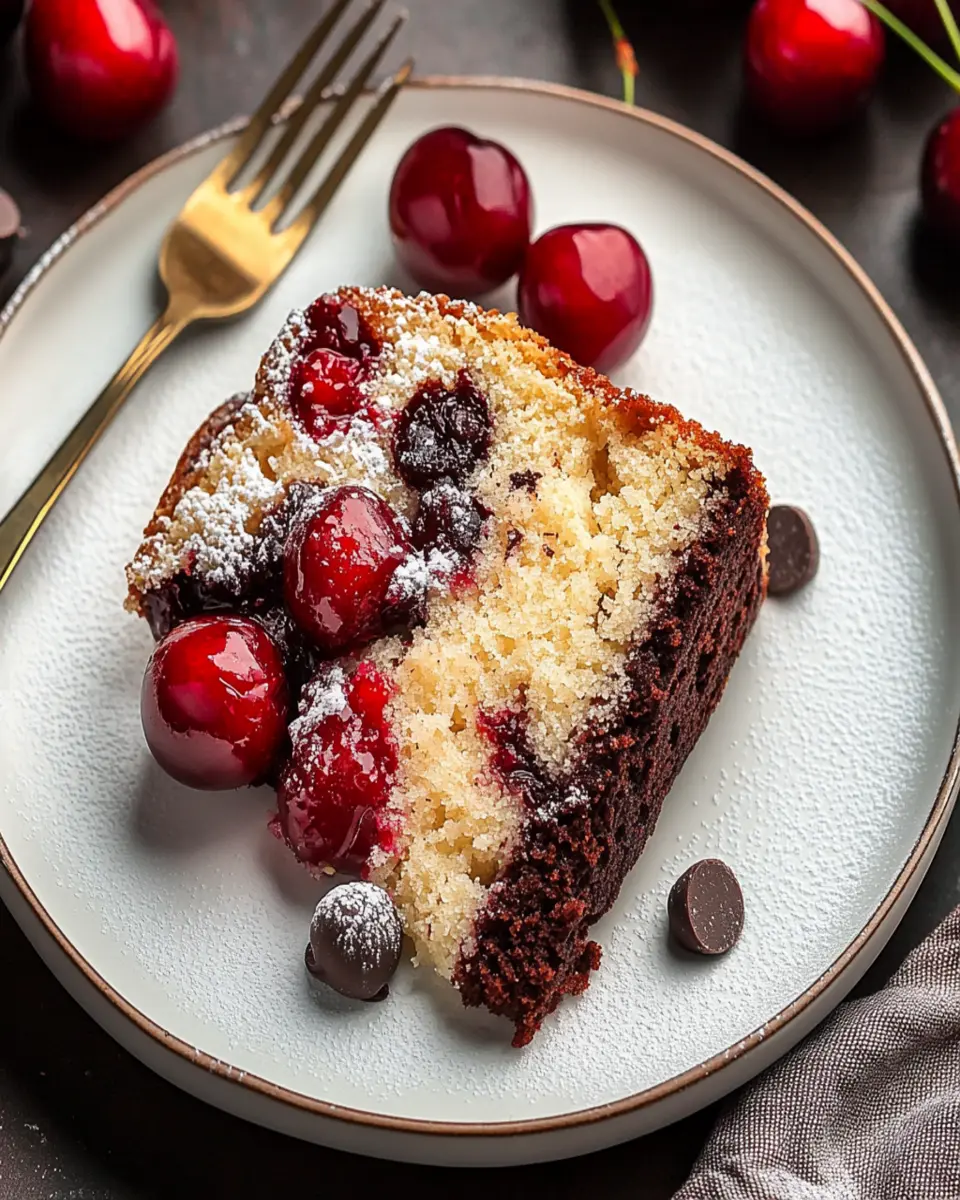 Irresistible Cherry Chip Cake Recipe for Sweet Moments First Image First Image
