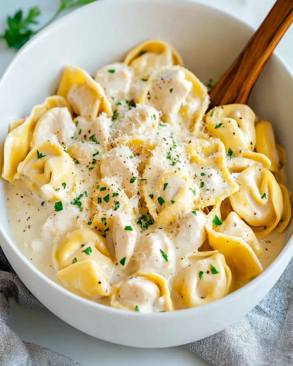 Chicken Tortellini Alfredo First Image First Image