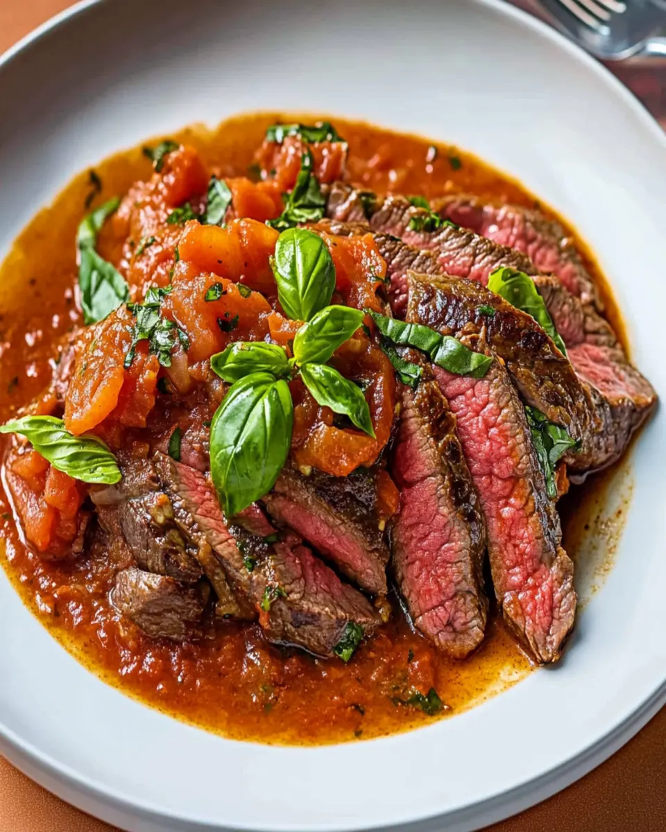 Steak Pizzaiola First Image First Image