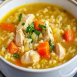 Easy Chicken and Rice Soup First Image First Image