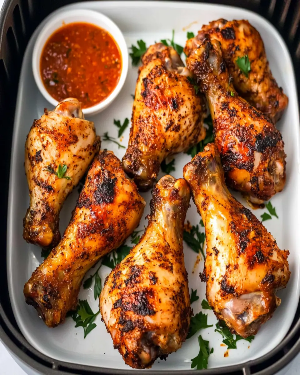 Air Fryer Chicken Legs First Image First Image