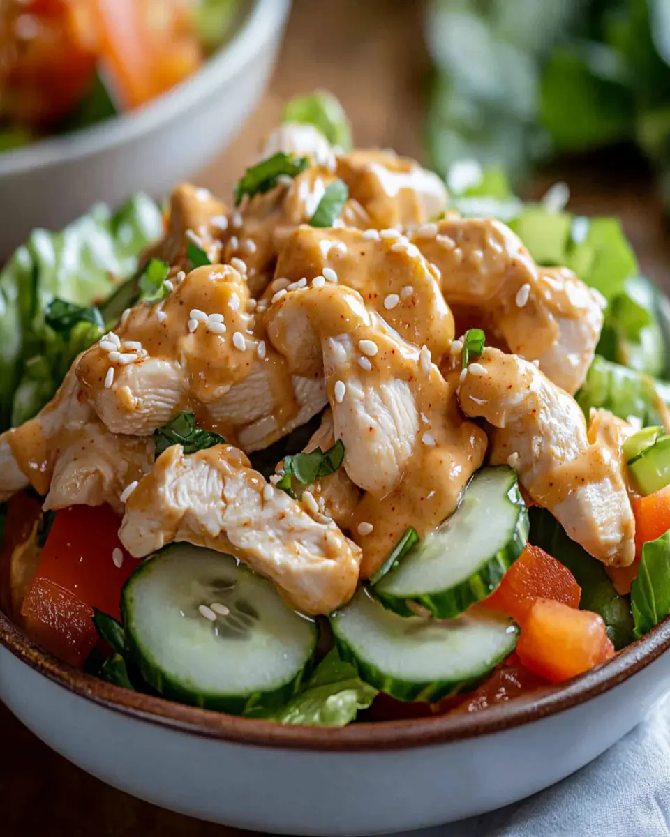Bang Bang Chicken Salad First Image First Image